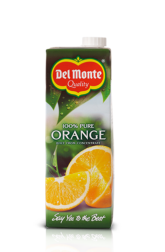 Del Monte Europe Pure Orange Juice from concentrate Del Monte Europe Pure Orange Juice from concentrate